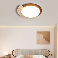 Nouvelle Lampe LED de Décoration Intérieure en Pierre Naturelle au Design Créatif et Moderne, Style Wabi Sabi Japonais, pour Chambre, Hôtel, Couloir, Plafonnier Chaleureux