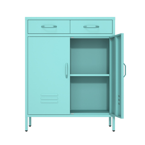 Armoire en acier multifonctionnelle, armoire de cuisine blanche, organisateur de rangement, tiroirs personnalisés modernes et écologiques - Product Image 5