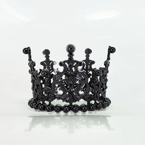 มงกุฎตกแต่งเค้กวันเกิดเด็กยอดนิยม 4 สี มุก ไข่มุกน้ำ มงกุฎมินิเพชร - Product Image 1