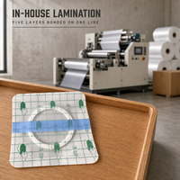 Patch auto-adhésif respirant en film PU imperméable pour points d'acupuncture, anti-fuite, pour usage ombilical