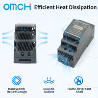 Alimentation industrielle ultra-mince sur rail DIN à sortie unique AC-DC OMCH HDR-30-5V 30W 5V 3A 100-240V, efficacité 88%