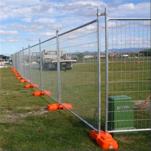 Nhà Máy Cung Cấp 6 Ft X10 Ft Xây Dựng Trang Web Tích Trữ Hàng Rào Tạm Thời Tùy Chỉnh Kích Thước PVC Hàng Rào Tạm Thời - Product Image 2