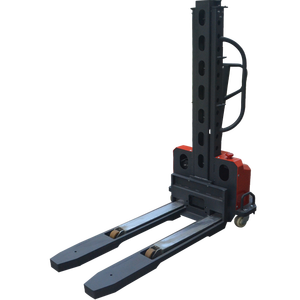 Apilador Autocargable, Elevador de Paletas Portátil, Descarga de 500 kg, Mini Apilador Eléctrico Ligero con Plataforma - Product Image 5