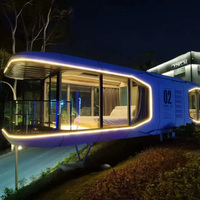 Maison de capsule modulaire chinoise préfabriquée/maison de conteneur maison de capsule pour le camping