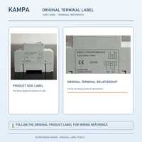 Kampa THC15A Sakelar Waktu Digital LCD AC 220V Bertenaga Baterai Pilihan 16A 20A 30A untuk Sistem Kontrol Listrik Rumah