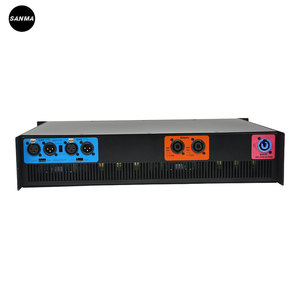 Amplificadores de Audio Profesionales de Alta Potencia SH2-1800 4*1800W con Carcasa Metálica para Actuaciones en Vivo, Sistema de Equipo de DJ - Product Image 4