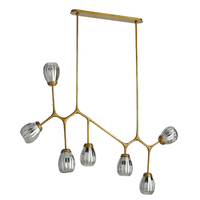 Canada Art Creative Bulle Boule de Verre Clair Plafonnier Moderne Contemporain Lustre Suspendu Vintage Lampe Américaine