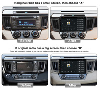 Kit de câblage pour autoradio DUDU 7 avec écran tactile de navigation Android universel, radio FM RDS pour TY22A 10 pouces Toyota RAV4 2012-2018