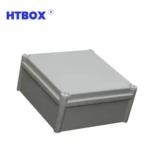 Cubierta transparente IP68 Caja de plástico impermeable de gran tamaño Caja de proyecto eléctrico Caja de conexiones para exteriores