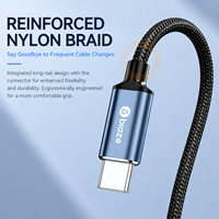 Cable de Impresora USB Tipo C, Cable de Datos Blindado con Lámina de Nailon para Impresora Brother, Escáner, Dispositivos Informáticos