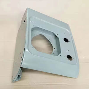 Kit de cadre de phare LED en aluminium de vente d'usine pour Land Rover Defender TD4 TDI 90 110 panneau de phare - Product Image 2