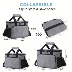 Sac isotherme durable pour aliments, étanche, léger, portable, OEM, écologique, sac isotherme pour le déjeuner - Product Image 3