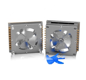 hot sale high quality PP plastic electric fan mould fan blade injection mould molds