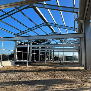 Petites maisons préfabriquées Offre Spéciale à faible coût hôtel en acier maison préfabriquée 3 chambres structure métallique entrepôt - Product Image 5