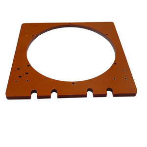 Feuille d'isolation en résine phénolique orange personnalisée, qualité A, résistante à la chaleur, application haute température - Product Image 2