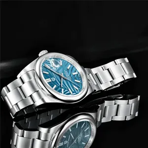 <span class=keywords><strong>PAGANI</strong></span> DESIGN — montre-bracelet de luxe en acier inoxydable pour homme, cadran en feuille de palmier, lumineuse et étanche, marque de qualité, <span class=keywords><strong>NH35A</strong></span>, 1715 - Product Image 5