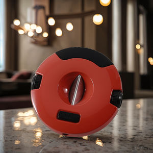 JIFENG JF-JV006 Custom Logo <strong>Cigar</strong> Accessories <strong>Cigar</strong> <strong>Cutter</strong> With Both Punches Metal Round <strong>Cigar</strong> V <strong>Cutter</strong> - Product Image 6