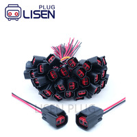 Konektor Koil Pengapian EPC E-4014 2 Pin Wire Harness Pigtail untuk F-ord Focus Mondeo Kuga