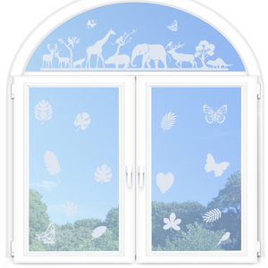 Pegatina Decorativa para el Hogar, Adhesivo Electrostático para Ventanas, Espejo <span class=keywords><strong>de</strong></span> Vidrio Transparente, Impermeable, Ecológico y Removible <span class=keywords><strong>de</strong></span> Alto Rendimiento - Product Image 5