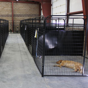 Customized Large <strong>Dog</strong> <strong>Kennel</strong> High Quality Waterproof Galvanized Yard Fence <strong>Heat</strong> Treated Wood for Larger <strong>Dogs</strong> - Product Image 4
