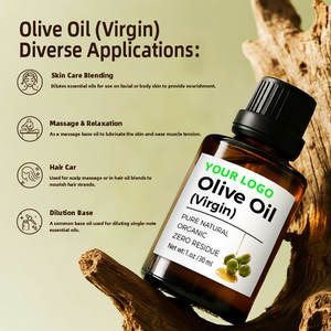 Fornitura di fabbrica di olio di oliva vergine biologico con il miglior prezzo puro olio vettore naturale per i cosmetici - Product Image 4