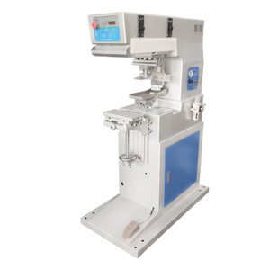 Machine de tampographie 4 x 6 pouces monochrome à entraînement pneumatique pour le marquage personnalisé des étiquettes en plastique et en métal - Product Image 3