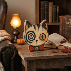Décoration de plateau à plusieurs niveaux pour Halloween, personnages de dessins animés, ornements de table mignons et effrayants, cadeau de fête d'Halloween pour les amateurs de décoration intérieure - Product Image 1