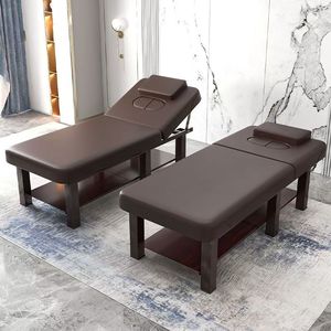 Modern Wholesale PU <b>Foldable</b> Beauty Spa Massage Bed Luxury Salon Furniture for Body Skin Care Facial Lash - Product Image 4