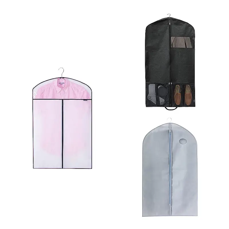 promotion hot sale customized logo Manufacturer Travel Dust, Cover Clothes Suit Protector NonWoven Garment Bags/