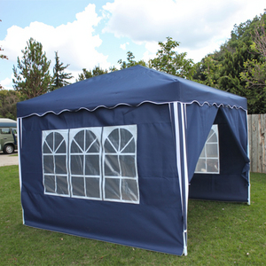 Xách tay 3x3m bật lên gazebo Lều điều chỉnh chiều cao Gia Cố Góc gió kháng gấp lều - Product Image 4