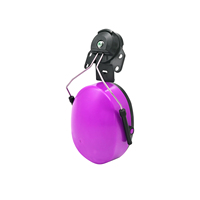 Protection auditive professionnelle à vente chaude, 31 dB, casque détachable et casque de chantier, matériaux en PVC, protège-oreilles réutilisables
