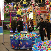 Équipement de divertissement, simulateur de pêche électrique, grande machine de pêche de divertissement pour enfants, machine de jeu de pêche à pièces