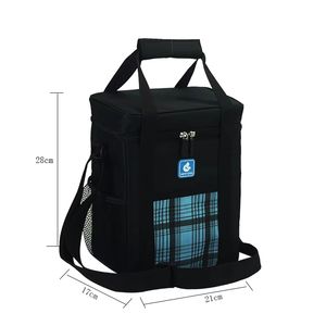Sacs isothermes réutilisables grande capacité avec doublure PEVA, imperméables et anti-fuites, pour pique-niques, camping, sacs d'extérieur avec logo personnalisé - Product Image 2