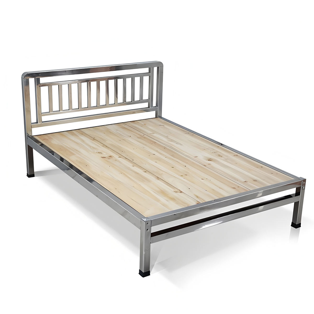 Cadre de lit plat + Planche de lit en bois