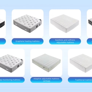 <span class=keywords><strong>Matelas</strong></span> <span class=keywords><strong>de</strong></span> massage intelligent avec airbag et contrôle Wi-Fi Tuya, soutien <span class=keywords><strong>lombaire</strong></span> réglable, ressorts ensachés individuels, design moderne pour chambre à coucher - Product Image 6