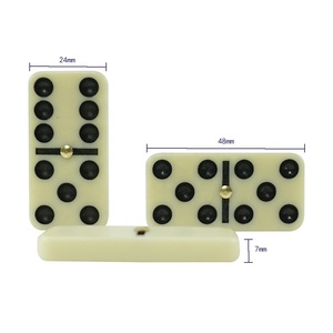 Bộ Trò Chơi <span class=keywords><strong>Domino</strong></span> Bằng Nhựa Kiểu Cổ RTS Khuôn Gấp Đôi Sáu 5010 28 Chiếc Với Hộp PVC Màu Hàng Số Lượng Lớn Cho Các Sản Phẩm Đồ Chơi Giải Trí - Product Image 6