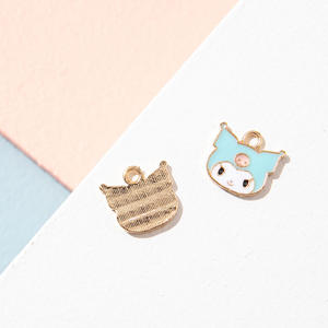 Collar de Metal con Dibujos Animados Populares, Colgante para Hacer Joyas, Logotipo Personalizado, 2g, Pequeños Accesorios, Regalos - Product Image 4