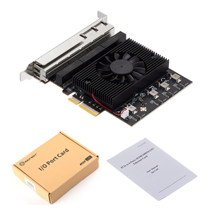 อะแดปเตอร์เครือข่ายภายในแบบมีสาย PCIe ความเร็วสูง 6 พอร์ต 2.5Gbps แบบสองช่องสัญญาณ ใช้ชิป Realtek 8125b สำหรับเล่นเกมบนพีซี - Product Image 6