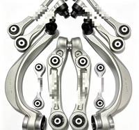 Bras de suspension avant et arrière pour Audi A8D4, ensemble de bras de commande Lunford, référence 4H0407509B