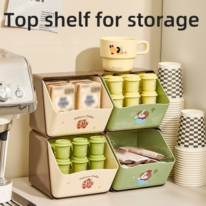 Simple Student Dormitory Desktop Storage Box Cosmetics Organizer with <b>Drawers</b> for <b>Small</b> Spaces Office and Home - Product Image 3