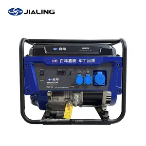 Jialing Power 6500w recoil 9hp Engine 6.5 kva Gasoline Generator Price