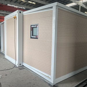 <span class=keywords><strong>Casa</strong></span> <span class=keywords><strong>de</strong></span> contenedores <span class=keywords><strong>de</strong></span> fabricación profesional estándar para una sola persona, comodidad móvil para acampar al aire libre <span class=keywords><strong>de</strong></span> nuevo diseño - Product Image 2