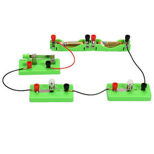 Kit de Aprendizaje de Circuitos Eléctricos Básicos DIY, Juguetes Educativos de Física, Experimentos STEM para Niños, Enseñanza de Habilidades Prácticas, Plástico - Product Image 3