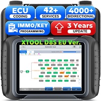 XTOOL D8S - Programador de Llaves de Coche OBD para la UE, Herramientas de Reparación de ECU, Herramienta de Diagnóstico Automotriz, Escáner Bidireccional