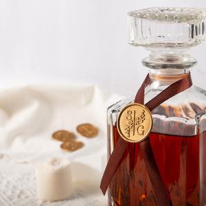 Design personalizzato 3D timbro <span class=keywords><strong>adesivi</strong></span> sigillanti Mini <span class=keywords><strong>adesivi</strong></span> <span class=keywords><strong>adesivi</strong></span> luce grigiastro grazie sigillo di cera adesivo per busta candela - Product Image 5