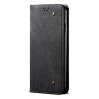 Jeans Design Flip case Wallet Cover pour Samsung Galaxy A13/A14 5G, pour Galaxy S22/S23/S24 Ultra Credit Card case Pouch