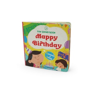 Libro de Sonidos Interactivo de Cumpleaños para Niños, con Buena Calidad de Sonido - Product Image 1