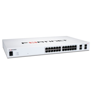 Fortinet <span class=keywords><strong>FortiSwitch</strong></span> <span class=keywords><strong>FS</strong></span>-<span class=keywords><strong>124F</strong></span>-FPOE Ethernet Commutateur - Product Image 1