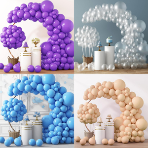 Kit Arco di <span class=keywords><strong>Palloncini</strong></span> Rosa Blu Oro per Feste di Compleanno, Matrimoni, Baby Shower, Decorazioni per Feste, Forniture per <span class=keywords><strong>Palloncini</strong></span> - Product Image 6
