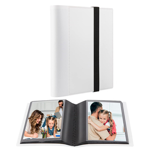 Album Fotografico Personalizzabile di Piccole Dimensioni con Copertina in PP per Foto 4x6, Pagine Interne Nere e Robusto Elastico - Product Image 3
